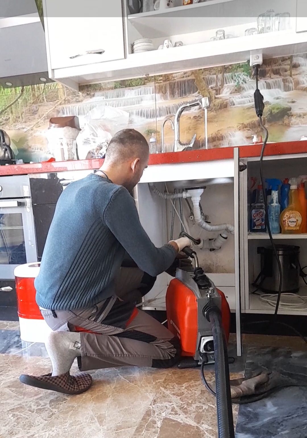 Mutfak gider açma